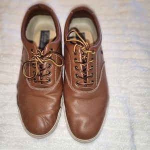 Vintage Leather Polo by Ralph Lauren Men's sneaker size 12
